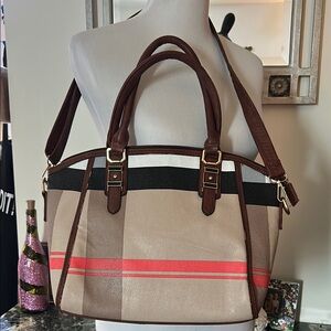 Color Block Women's Handbag